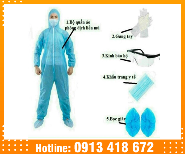 Bộ Quần Áo Phòng Dịch